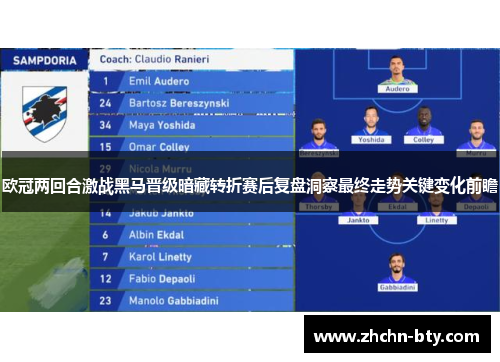 欧冠两回合激战黑马晋级暗藏转折赛后复盘洞察最终走势关键变化前瞻